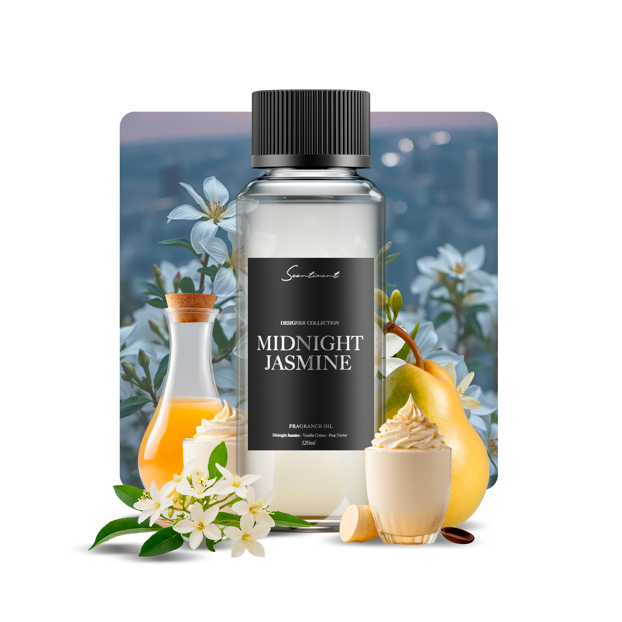 Midnight Jasmine Perfume – Elegant Floral Scent