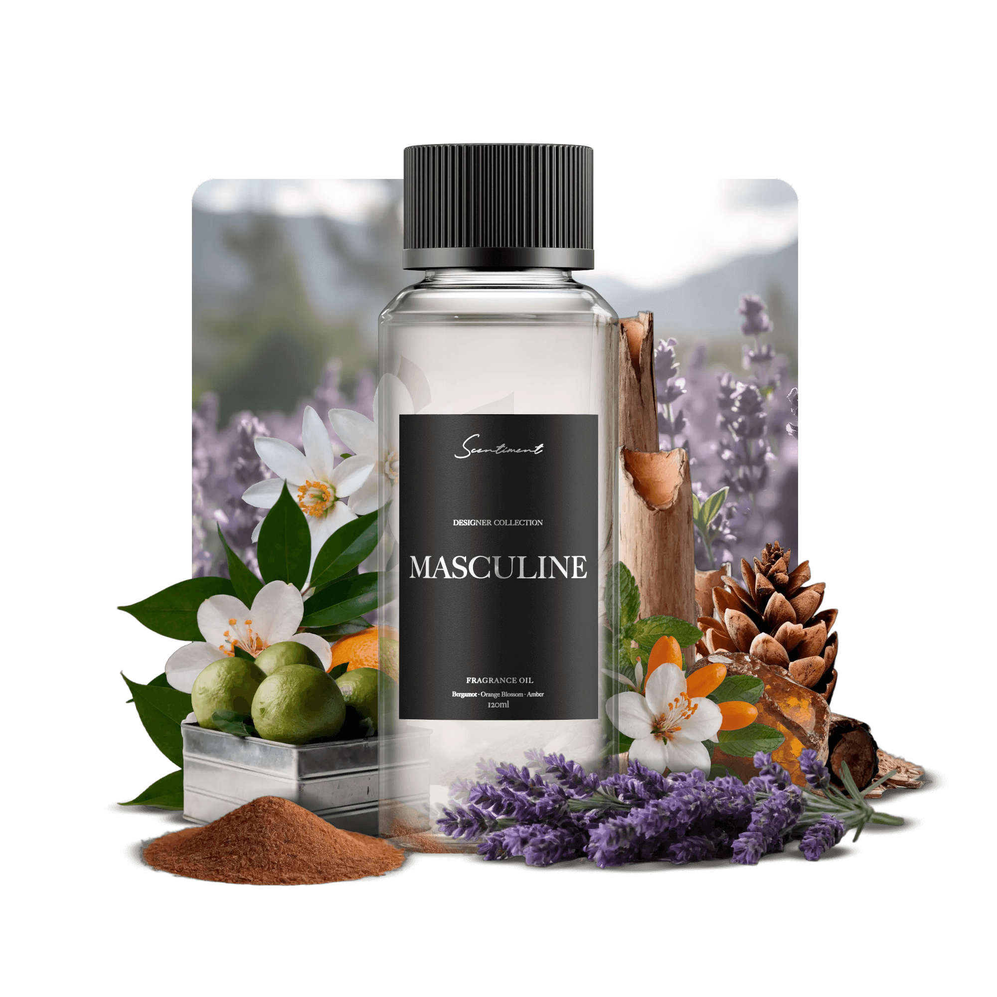 Masculine Scented Cologne for Men