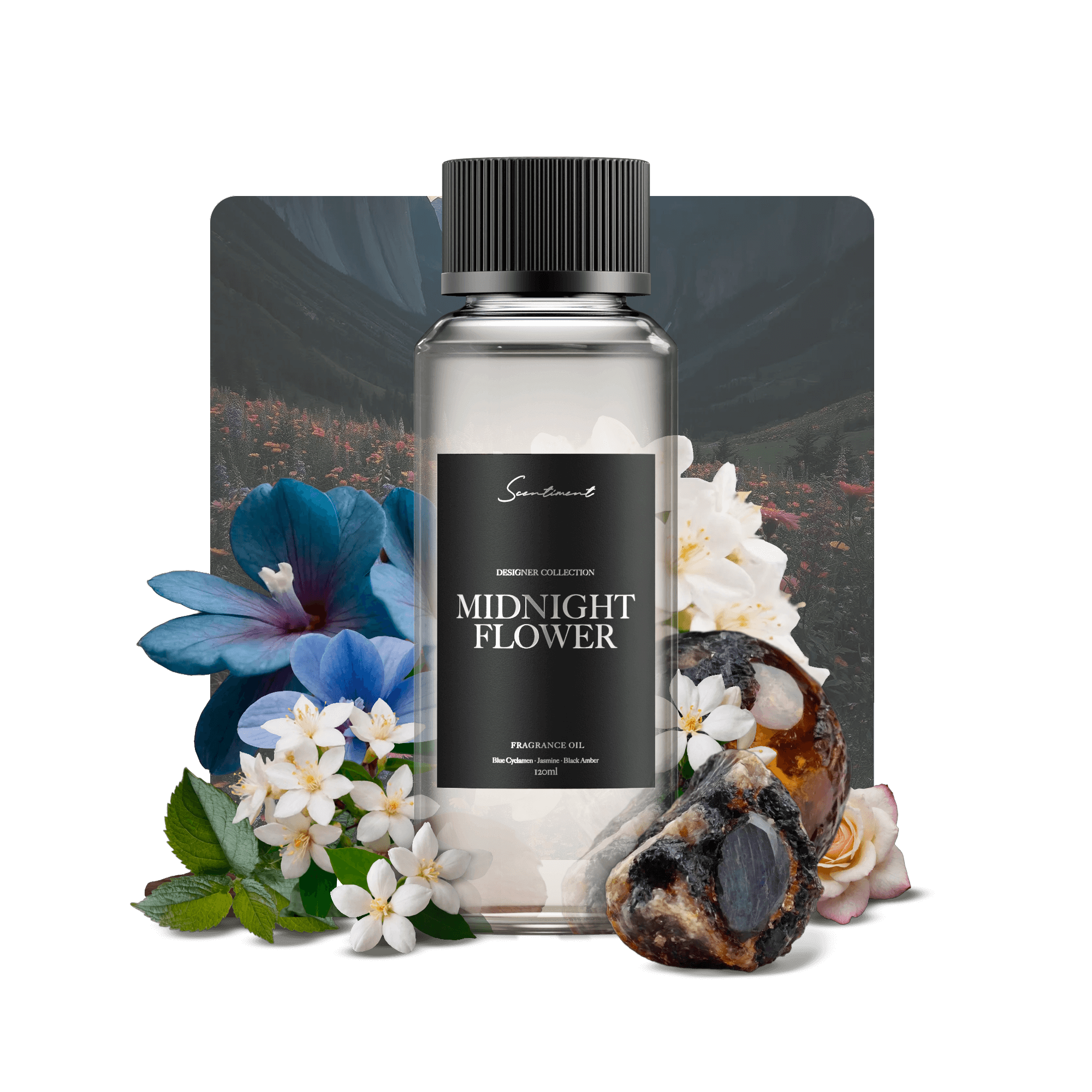 Midnight Flower Perfume – Elegant Nighttime Scent