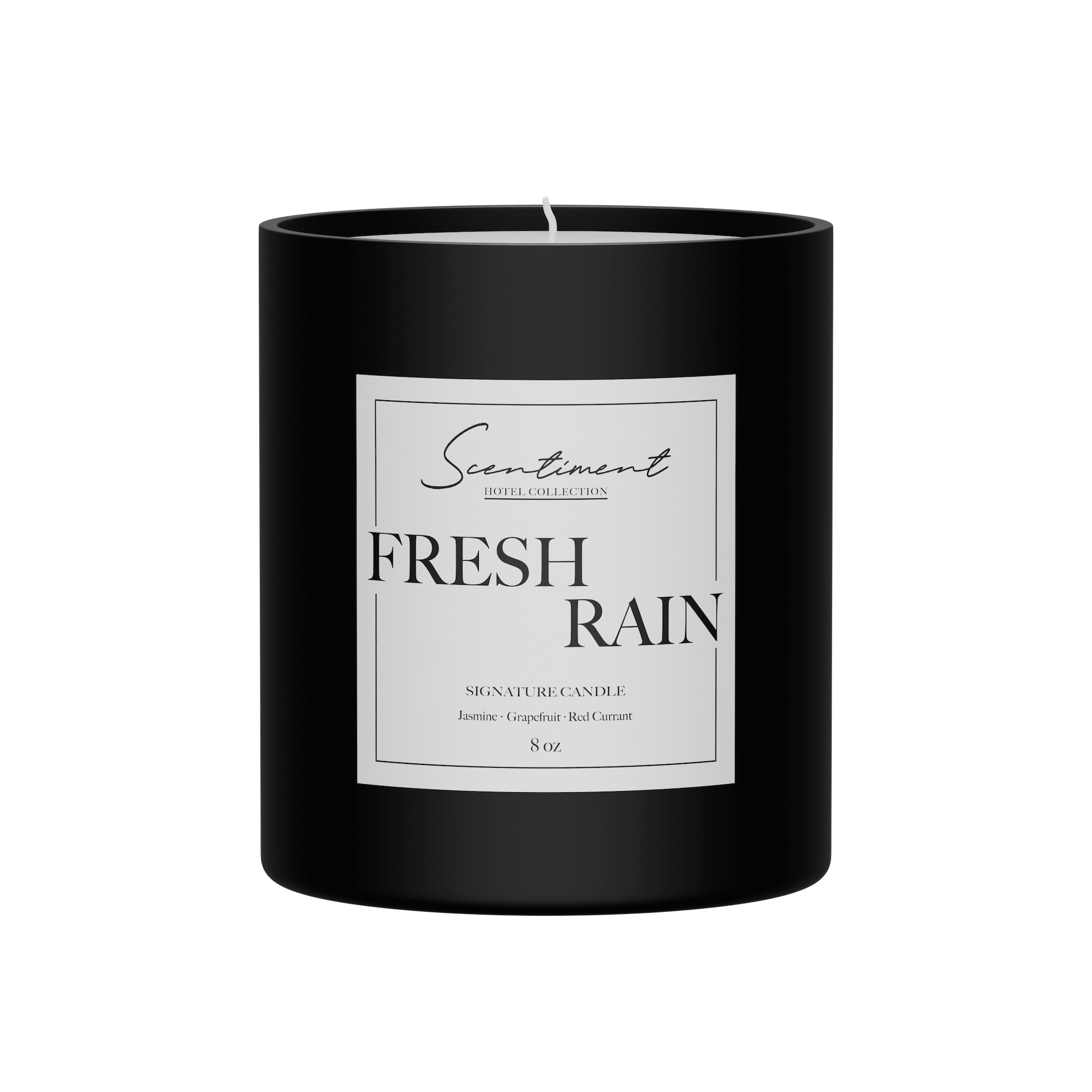 Fresh Rain Scented Candle for Relaxation