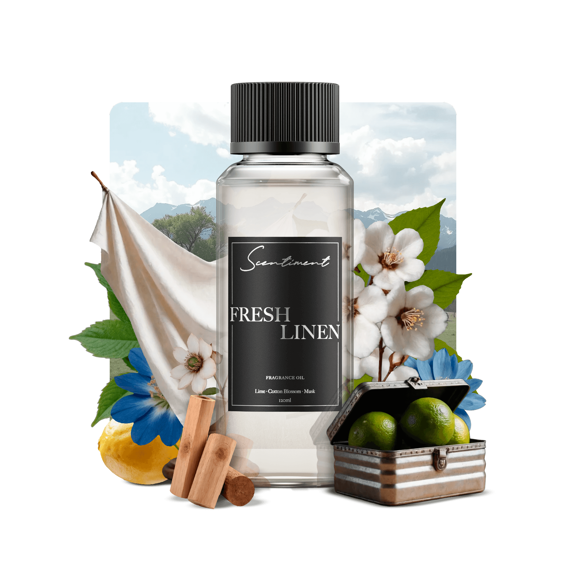 Fresh Linen Scent for Home & Laundry