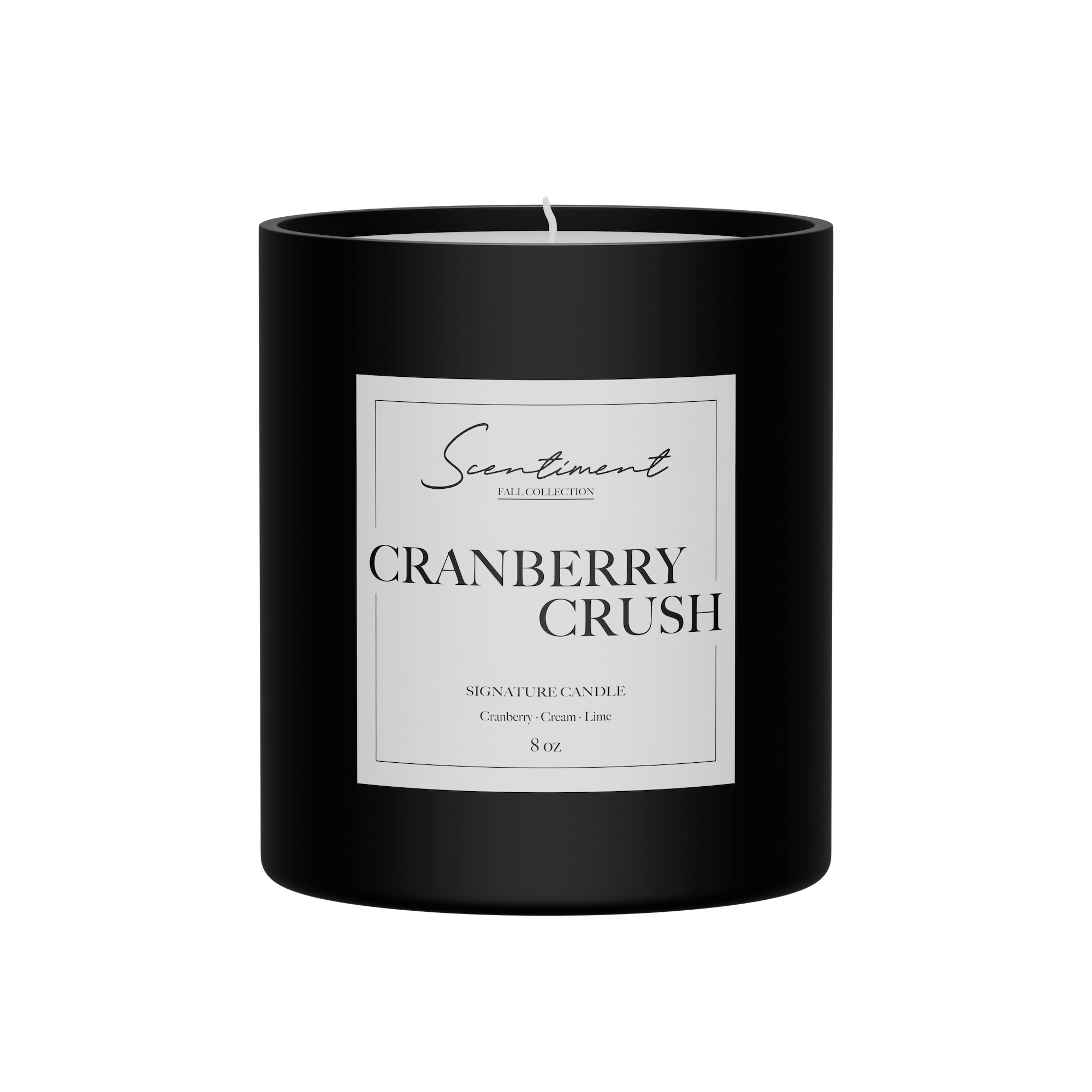 Cranberry Scented Soy Candle for Home