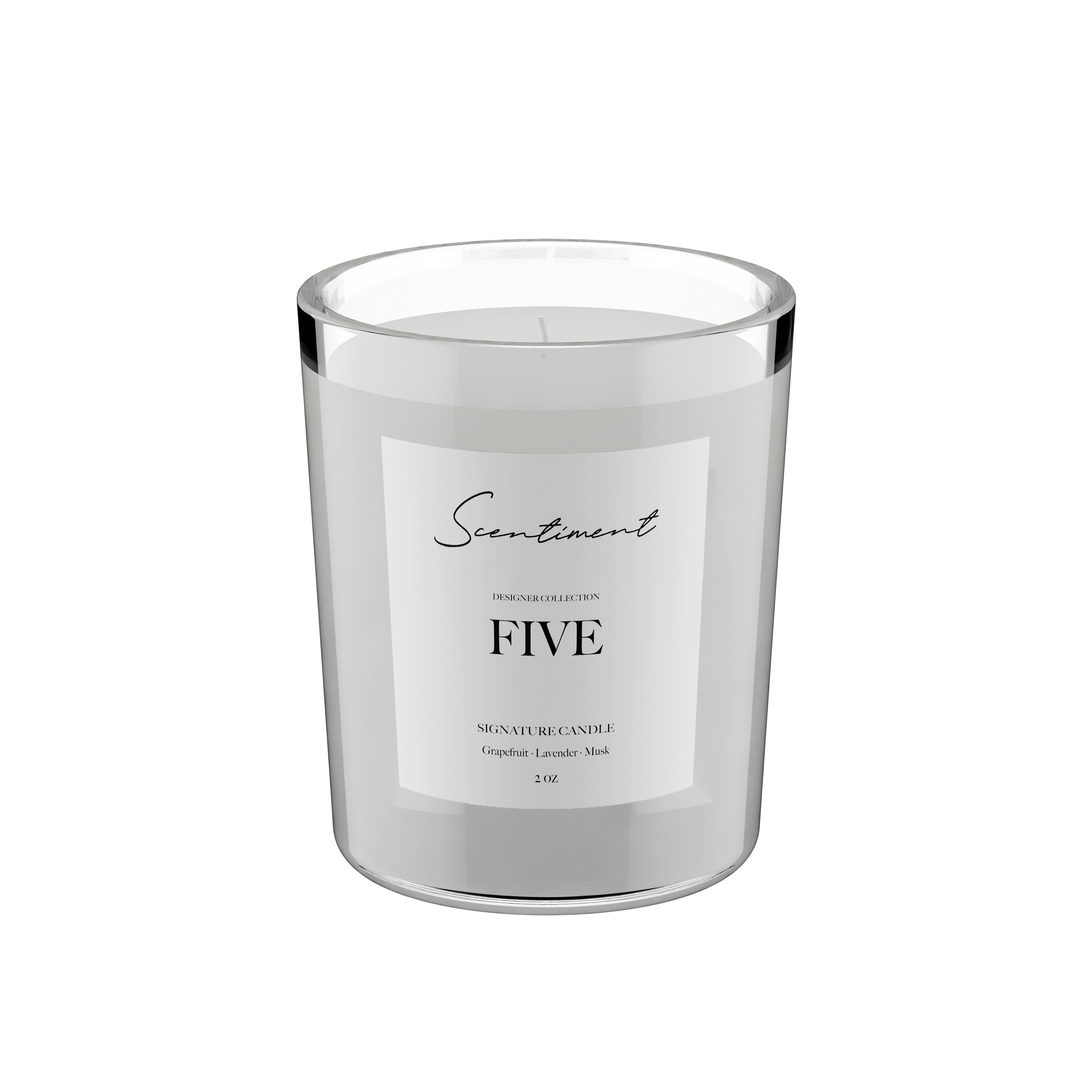Five Scented Candles Set for Home Decor