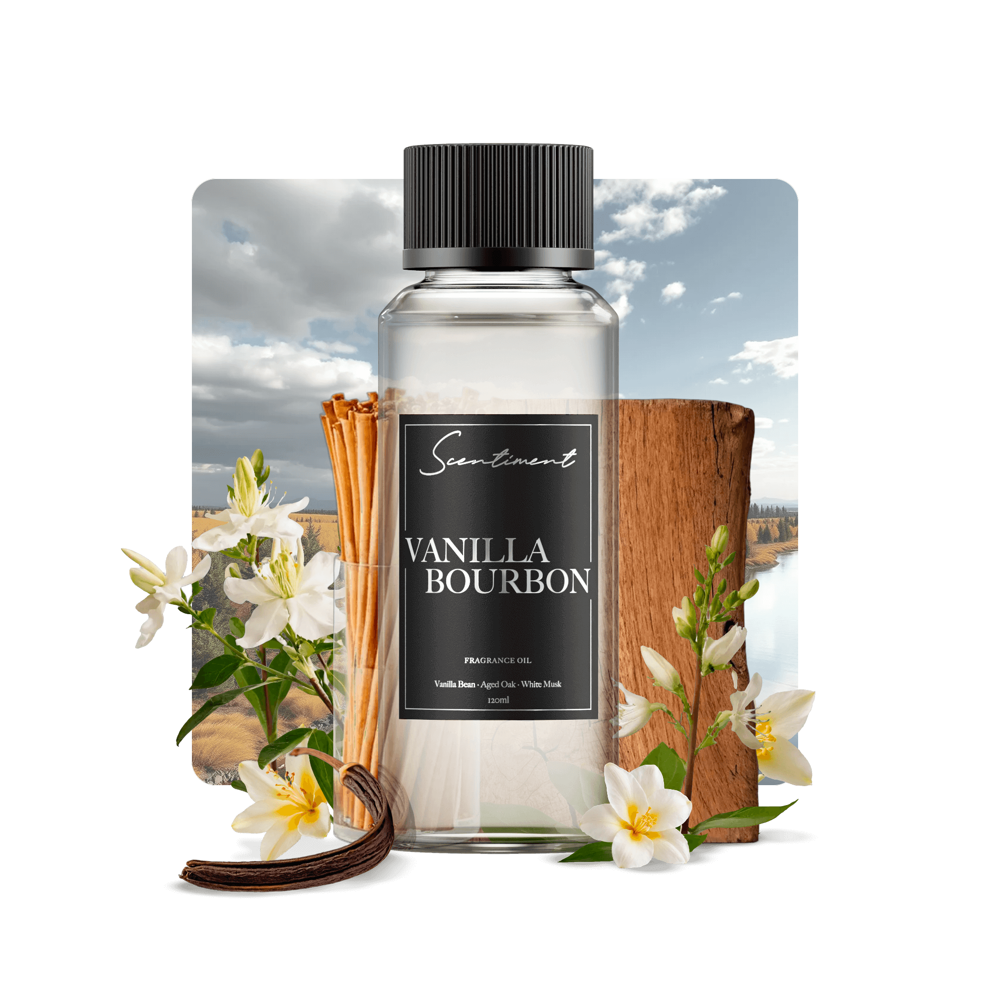 Vanilla Bourbon Extract for Baking & Cocktails