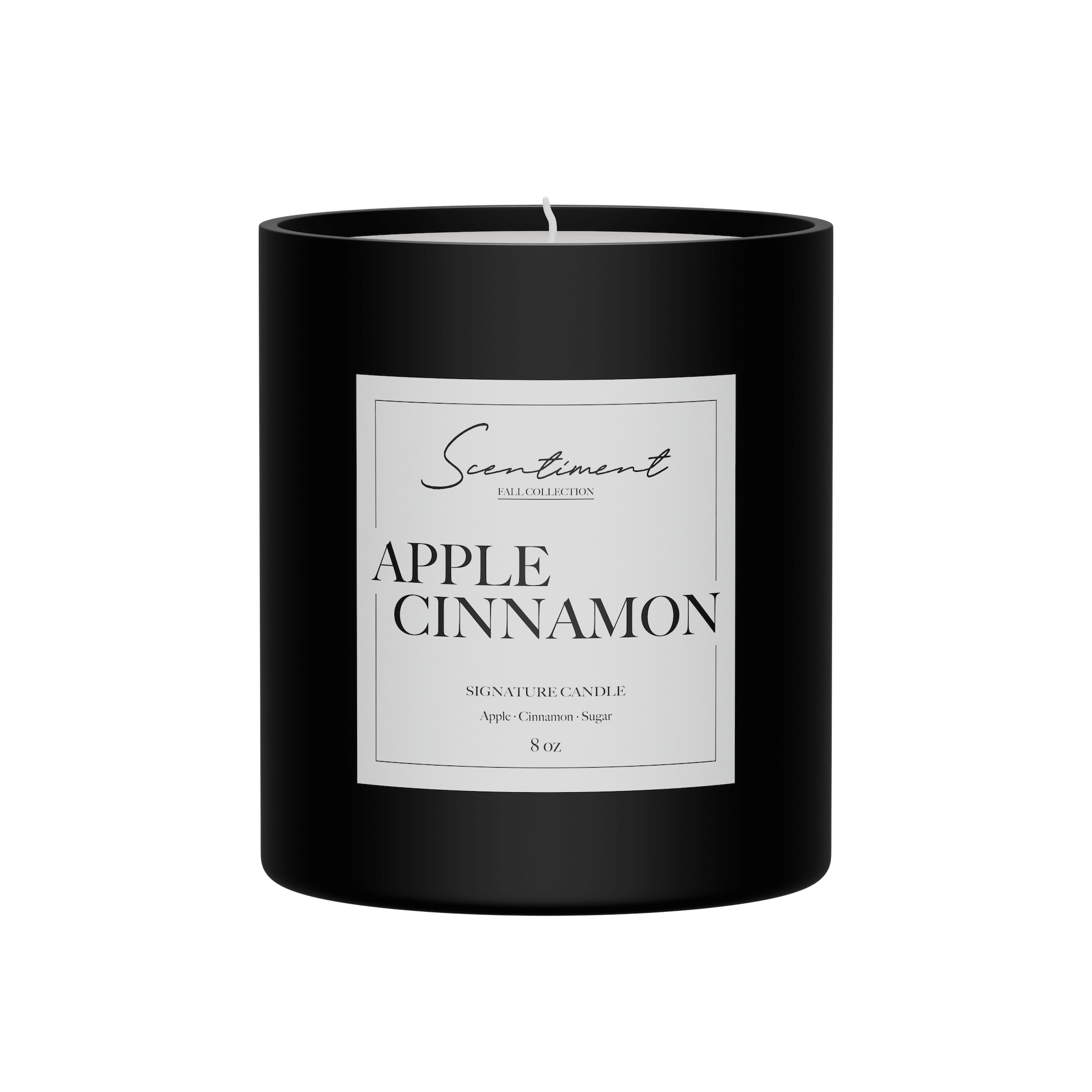Apple Cinnamon Scented Candle